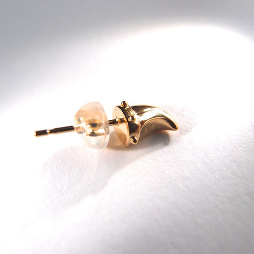 天使のたまご K18 ピアス K18イエローゴールドピアス（大） ｜天使の卵 輝く天使の羽