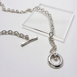 【G2MIX】Silver925 マンテル チェーンネックレスA 3枚目の画像