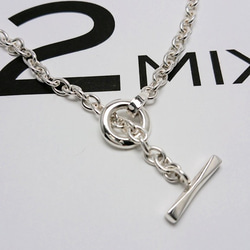【G2MIX】Silver925 マンテル チェーンネックレスA 7枚目の画像