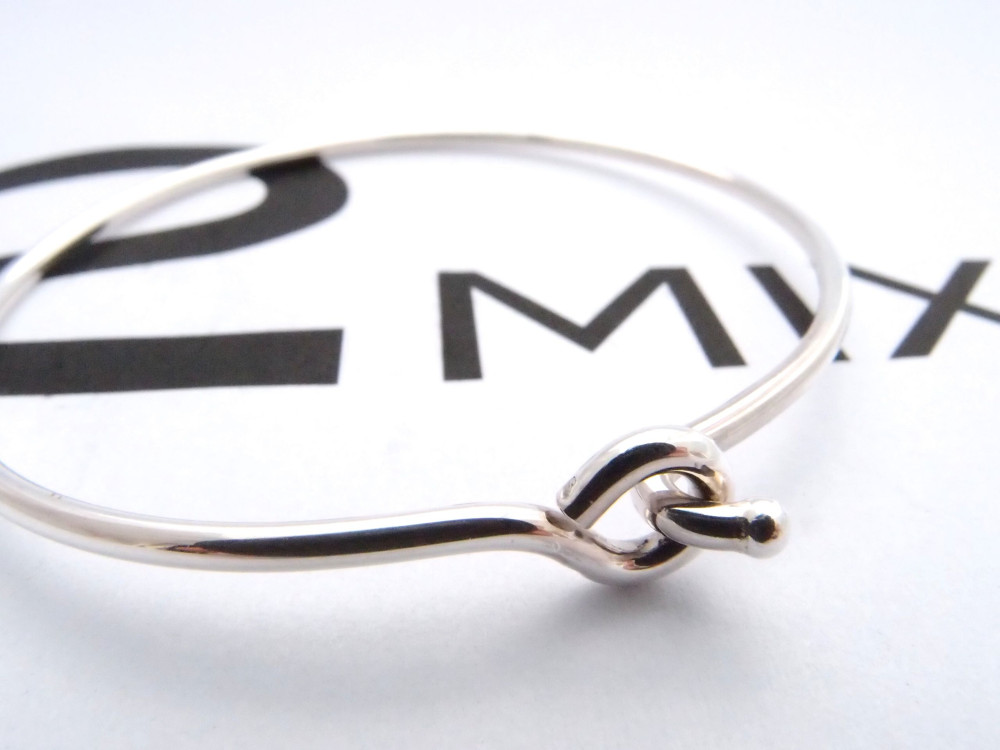 【G2MIX】Silver925 バングル フックタイプ