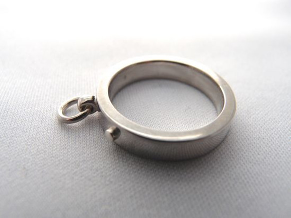 【G2MIX】銀色925男士飾品小指戒指 第4張的照片