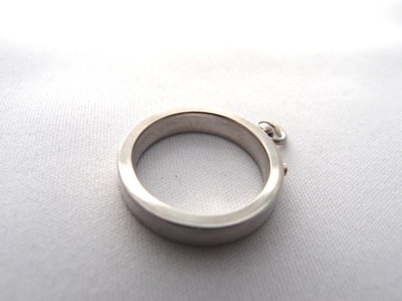 【G2MIX】銀色925男士飾品小指戒指 第6張的照片