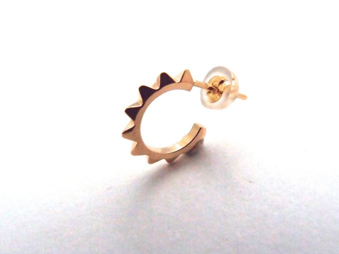 【G2MIX】18金 スタッズピアス（シングル）