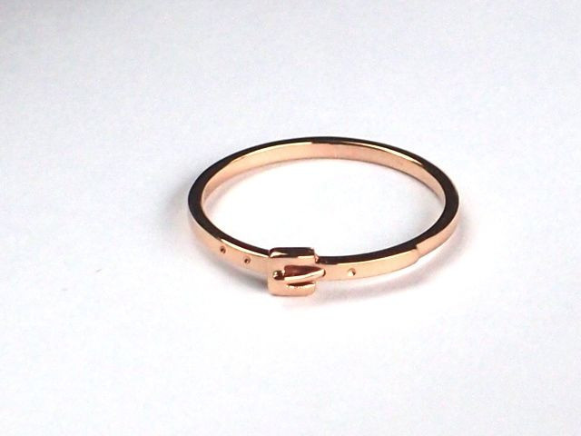 【G2MIX】10金 ベルトリング スクエア