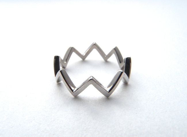 【G2MIX】Silver925 ギザギザリング