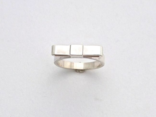 【G2MIX】Silver925リボンバーリング（ L）