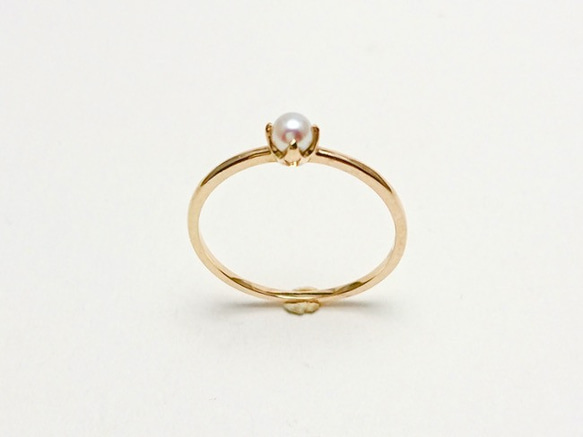 KAORU リング　あこやパール　オートクチュール 植物爪 KAORU リング あこやパール オートクチュール 植物爪 KAORU