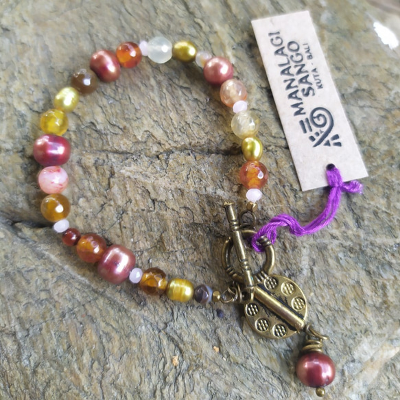 Natural power stone bracelet 4枚目の画像