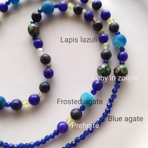 Natural power stone necklace 2枚目の画像