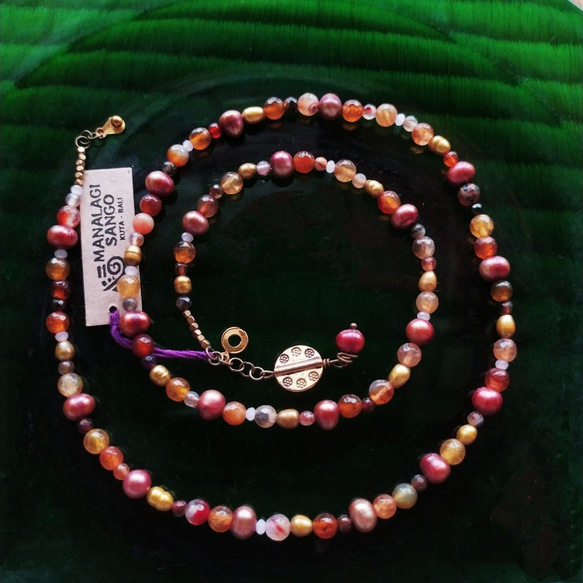 Natural power stone necklace 3枚目の画像