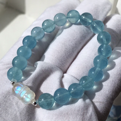 ✿ハイグレード✿天然色タンザニアの希少石 タンザナイト*ブレスレット