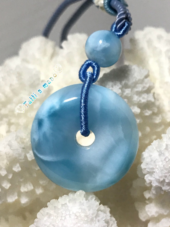 ハイクオリティ　ラリマー　ルース　1ネックレス 天然石 ハイクオリティラリマールース1ネックレス 天然石