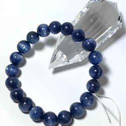 山梨県黒平水晶（草入り黒水晶） 15mm玉ブレスレット 証明書付 66.3g