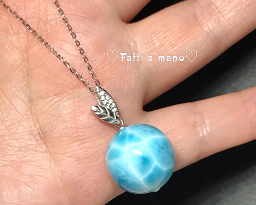 ハイクオリティ ラリマー ペンダントトップ しずく型 可愛いプチサイズ ハイクオリティ ラリマー ペンダントトップ しずく型 可愛いプチ