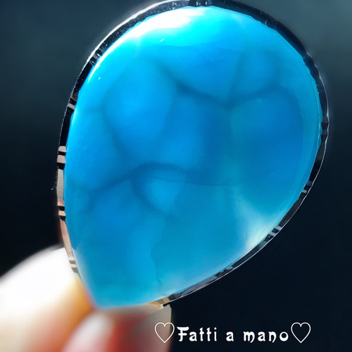 カリビアンブルー18mm大玉ラリマー❣️17cm 1_c89054d83f02453fe59a78b32cab