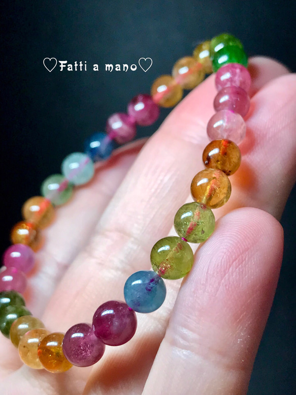 ハイグレードタイチンルチル10ミリ虹あり♡