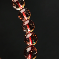 最上級 SA+グレード  天然レッドスーパーセブン（レピドクロサイトインクォーツ）ブレスレット 宝石質 8枚目の画像