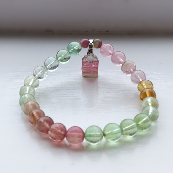 ハイクオリティバイカラーありマルチカラートルマリン