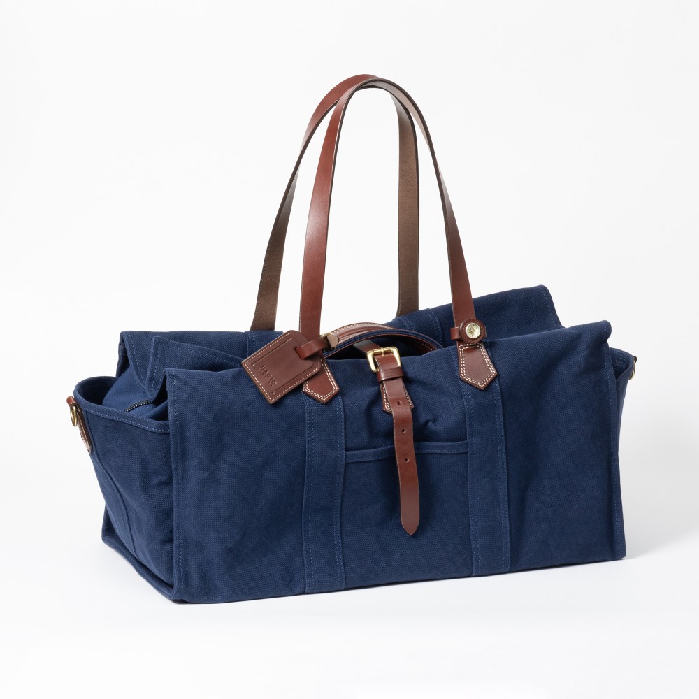 [送料無料] HAGIO mens canvas boston メンズハンプボストン(紺)