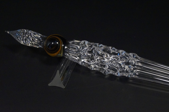 螺旋哲學有限公司螺旋藝術和合作DIAMANT玻璃筆（烏鴉烏鴉） 第3張的照片