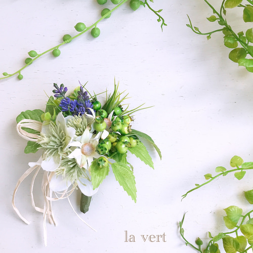 数量限定＊ボタニカルコサージュ】 コサージュ アトリエla vert(ラ 