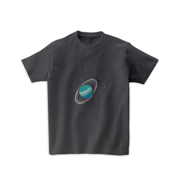 宇宙Tシャツ-天王星 1枚目の画像
