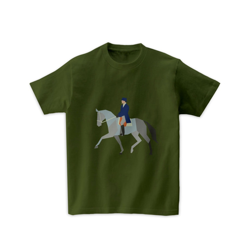 乗馬　シャツ　競技　馬術 乗馬用 コンペティションシャツ ショーシャツ UVカット 乗馬 馬術