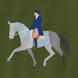 乗馬Tシャツ-馬場馬術 ドレサージュ 4枚目の画像