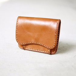 【預購商品】日本職人系 牛皮口袋型零錢包Made by HANDIIN 第2張的照片