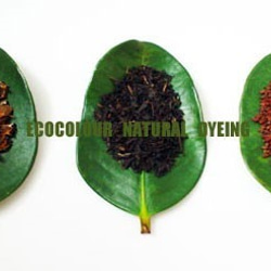 ECOCOLOUR 天然染織 植物染 草木染 紅茶染 復古綉花蕾絲圍巾 第4張的照片