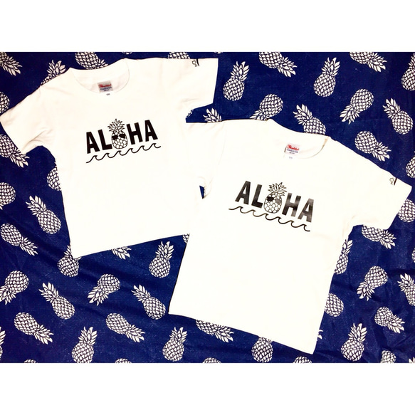 アロハ ハワイ ALOHA Tシャツ アイロンシート 1枚目の画像