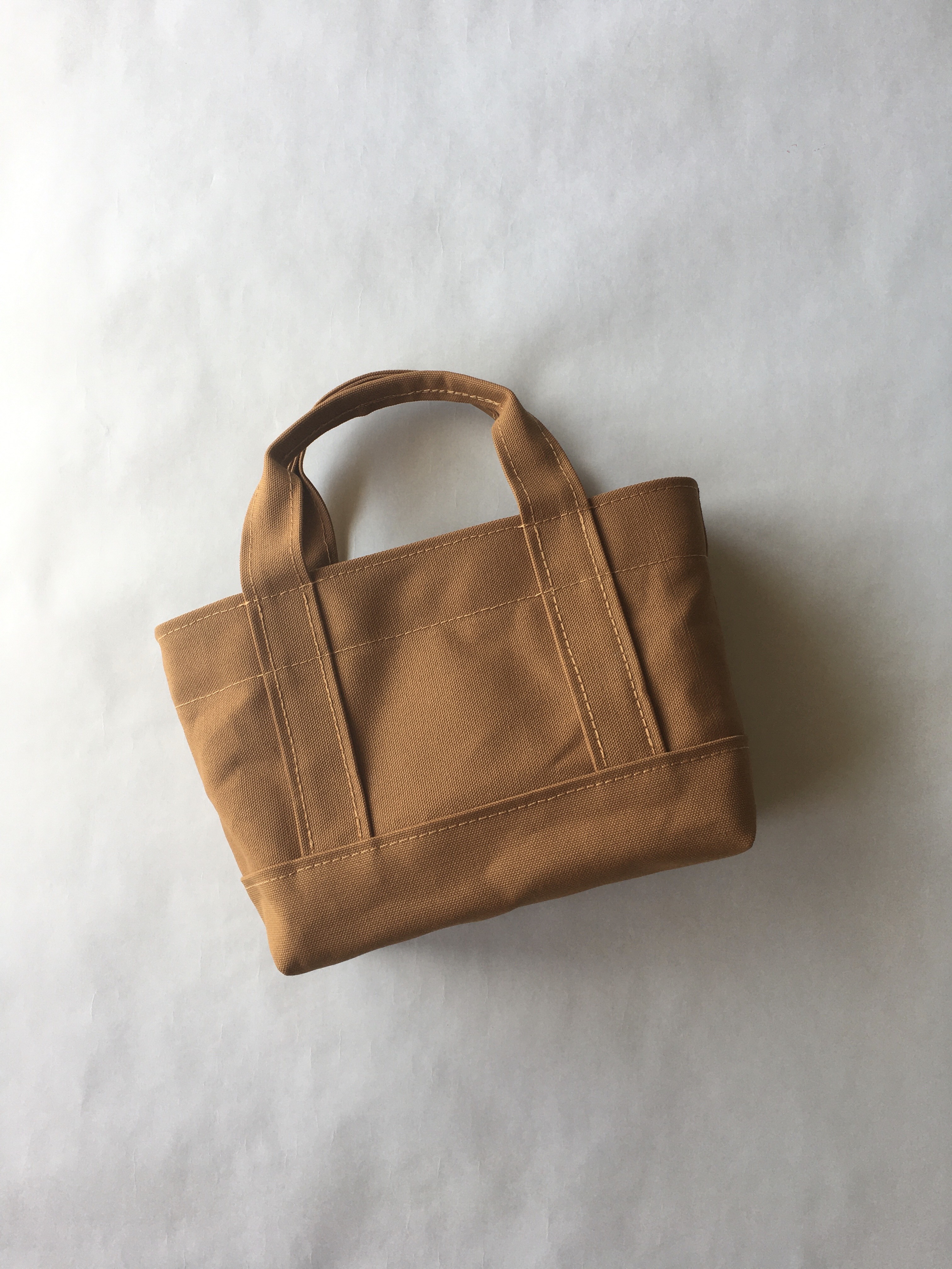 (S)少しだけ自分へのご褒美ミニトート「 ALL 」（ キャメル）