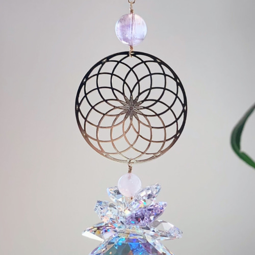 愛に包まれる心地よさ♡トーラスとスワロフスキーブルーABのサン