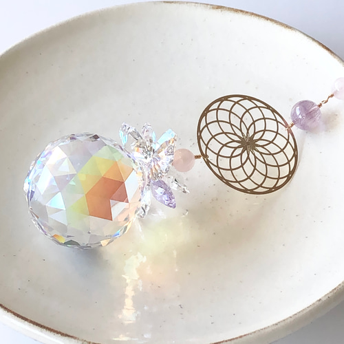 愛に包まれる心地よさ♡トーラスとスワロフスキーブルーABのサン