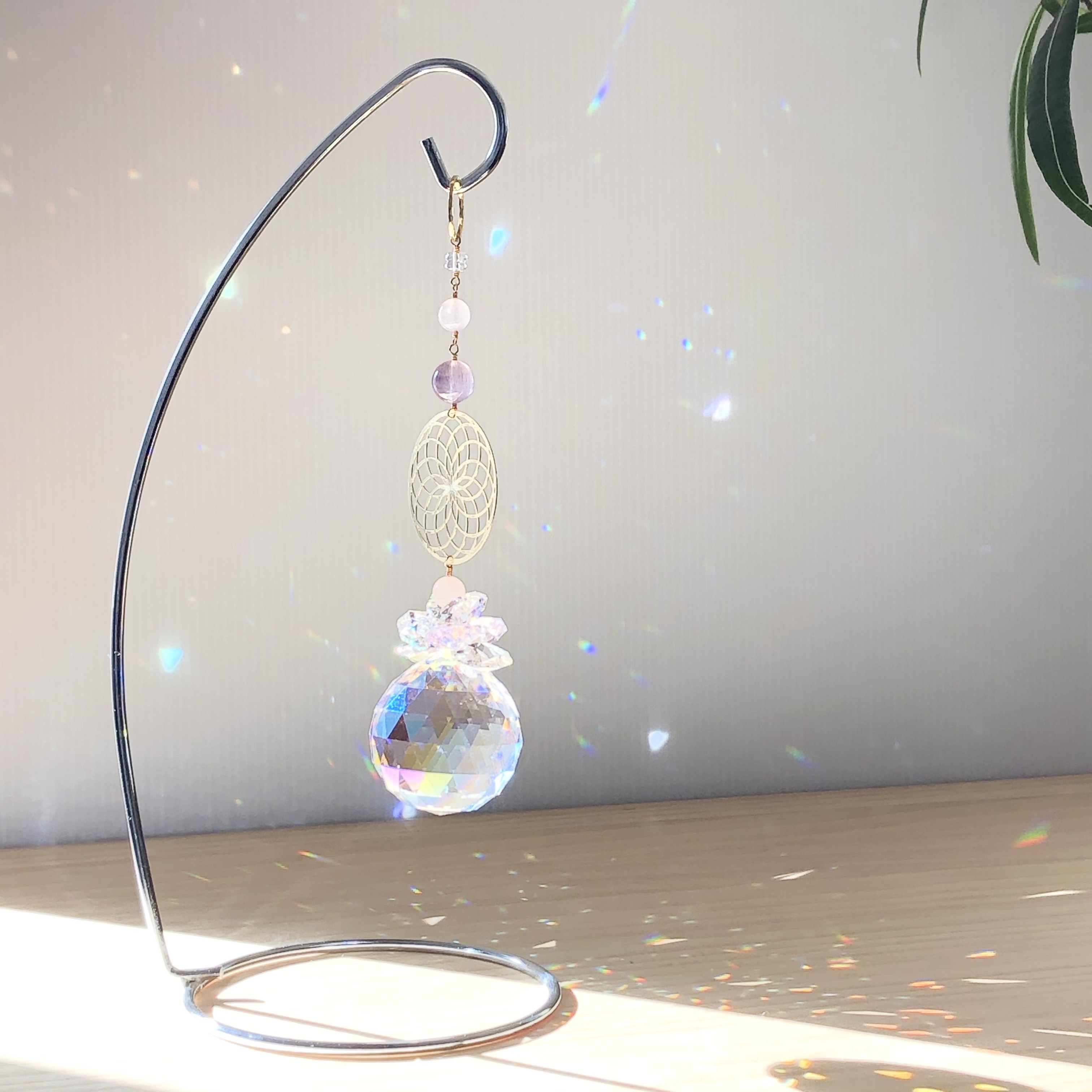 愛に包まれる心地よさ♡トーラスとスワロフスキーブルーABのサン