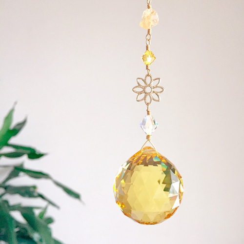 スワロフスキーサンキャッチャートパーズライトトパーズ