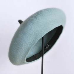 フェルトのオニオンベレー帽 [ミント] 4枚目の画像
