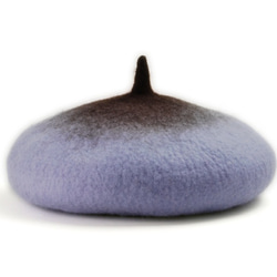 シルクオーガンジーとフェルトのストール [市松/紺] ストール タルト