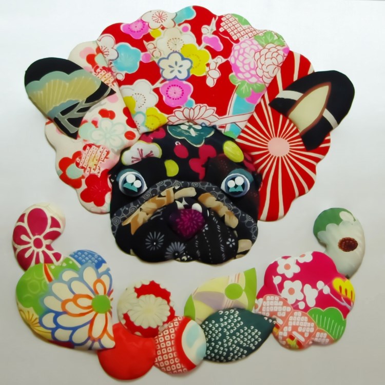 アフロブル　ブリンドル　Wall Hanging Decoration（壁掛け飾り）