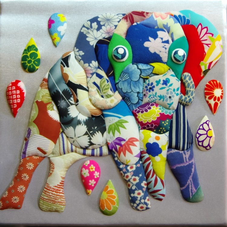 エレファント　Wall Hanging Decoration（壁掛け飾り）