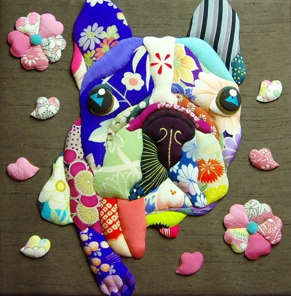 フレンチブルドッグ再販★御控えなすって　Wall Hanging Decoration（壁掛け飾り） 13,860円