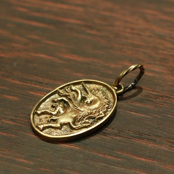 ユニコーンのコイン『ペンダント』Unicorn：PH-58 3枚目の画像