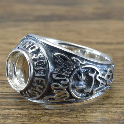 カレッジリングSmile!! 【リング】Smile：R-04 ：Size13～21 指輪