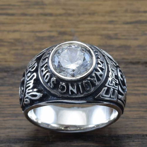 カレッジリングSmile!! 【リング】Smile：R-04 ：Size13～21 指輪