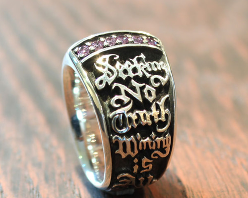 カレッジリング『リング』Reality：R-13：PU：Size13～23 指輪・リング