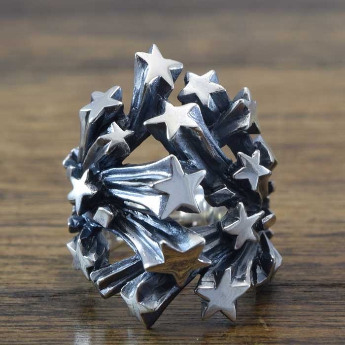 星リング 6～7号 Amazon | Zhubobo メンズ ステンレススチール 六角形 ダビデの星