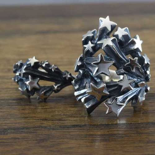 星のアーマーリング【リング】Sparkle：R68：Size11～23 指輪