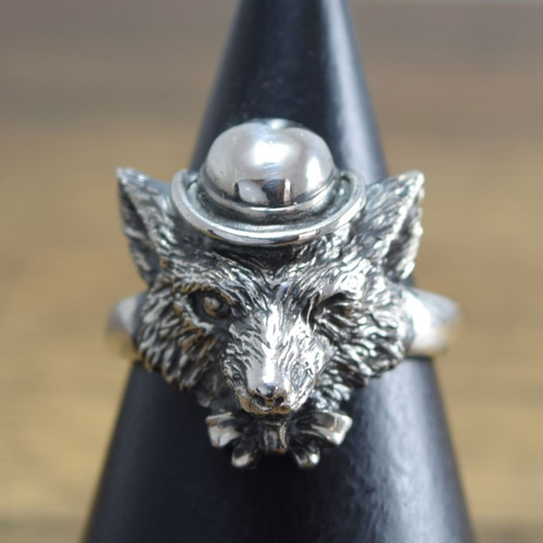 キツネ紳士 【リング】Mr.FOX:R-55:Size03~15 指輪・リング キツネ紳士 【リング】Mr.FOX:R-55:Size03~15 指輪・リング