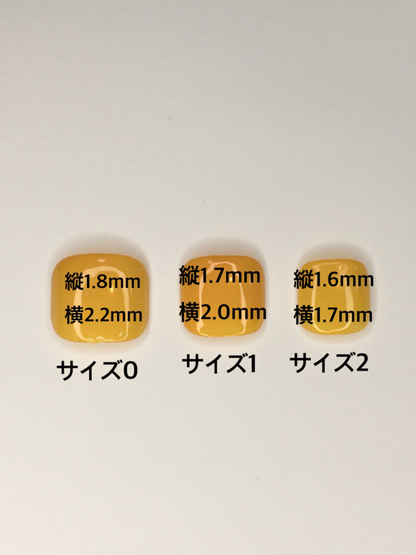 フット親指のみローズマーブルミラーネイルチップ 3枚目の画像