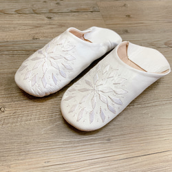 Moroccan Babouche slippers - zelige ceramic 第1張的照片